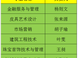 广东省一流高职院校建设计划高水平专业6个